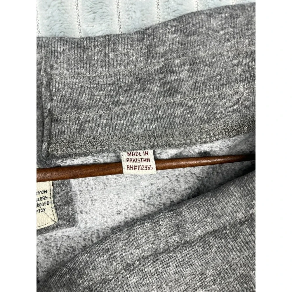 Triblend Sweatpants Men's XL Alabama Crimson‎ Tide Logo Gray Drawstring Pockets